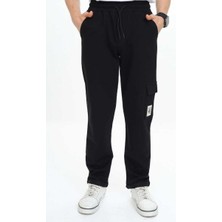 Erkek 6/10 Yaş Paçası Double Kargo Cepli Eşofman A