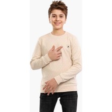 Erkek 5/8 Yaş Jakar Kumaş Kaıser Nakışlı Sweat
