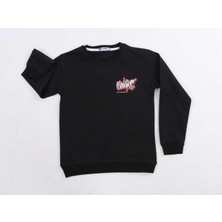 Erkek 5/8 Yaş Sırt Baskılı 2ip Şardonlu Sweat