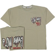 Erkek 5/8 Yaş Flow Away Ön ve Arka Baskılı Tişört