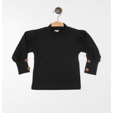 Kız 5/8 Yaş Kol Pileli Düğmeli Fitilli Badi