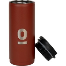 Espressolab Paslanmaz Çelik Kırmızı Termos 400 ml No:57