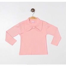 Kız 5/8 Yaş Ön Yaka Fiyonklu Fitilli Badi