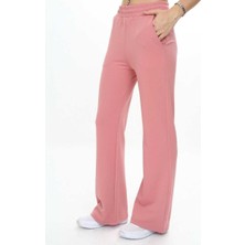 Kız 6/10 Yaş Krep Kumaş Ispanyol Paça Kız Eşofman