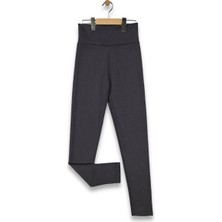 Kız 13/16 Yaş Penye Kemeri Yüksek Bel Tayt