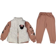 Kız 2/5 Yaş Miki Gölge Süzineli Yelekli Takım