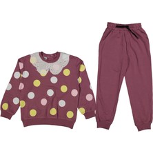 Kız 3/6 Yaş Fisto Yakalı Puanlı 2ip Takım