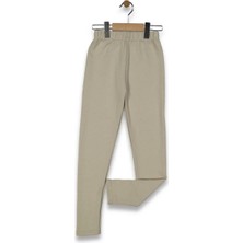 Kız 13/16 Yaş Beli Lastikli Tayt