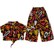 Kız 6/9 Yaş Baskılı Takım