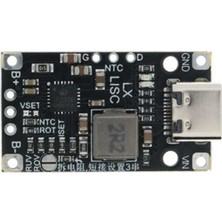 Type-C USB 2s Bms 15W 8.4V  1.5A Pil Şarj Boost Modülü