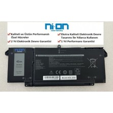 Ni-On Dell P110F001 P138G001 Notebook Batarya - Pil