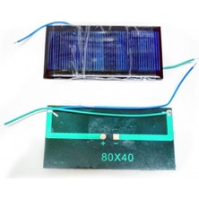 Güneş Enerjisi Pili & Paneli 8x4 cm