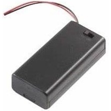 2'li AAA Pil Yuvası Anahtarlı ve Kapaklı JSH PH-2.0 Projeler İçin Kullanım Kolaylığı
