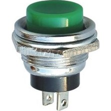IC-180 Buton 16MM Metal Gövdeli Yeşil