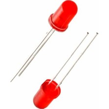 5 mm Kırmızı LED Paketi - 10 Adet