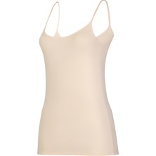 Bayan Likralı Ip Askılı Atlet 6'lı Ten