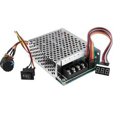 10V-55V 40A Pwm Fırçalı Dc Motor Sürücü (Cw Ccw Ters Haraket Anah