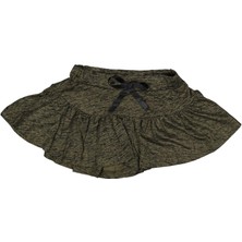 Kız 5/8 Yaş Kırçıllı Desen Şort Etek