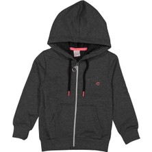 Kız 13/16 Yaş Pretty Fermurlı Kapşonlu Sweat Hırka