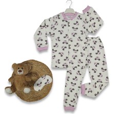 Unısex 4/6 Yaş Çıtlı Miki 3lü Serı Pıjama Takım