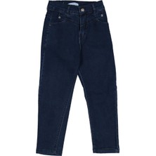 Kız 8/12 Yaş Düz Klasik Kot Pantolon