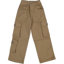 Kız 11/15 Yaş Kargo Cepli Pantolon