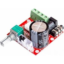 Mini PAM8610 XH-M12012V 2X15W Çift Kanallı Dijital Amplifikatör K