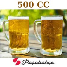 Paşabahçe 4 Adet 500 Cc. Arjantin Kulplu Cam Pub Bira Bardağı - Madame Luda.