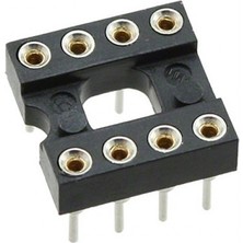 8 Pin 2x4 Precision Entegre Soketi