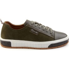 Bambi Siyah Leather Erkek Sneaker E01018033543