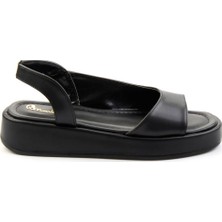 Siyah  Kadın Sandalet K05188112309