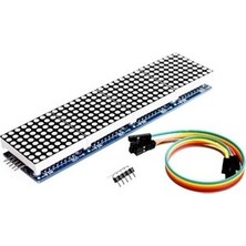MAX7219 4lü 8x8 Nokta Matrix Modülü