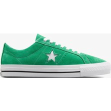 Converse One Star Pro Unisex Yeşil Süet Sneaker