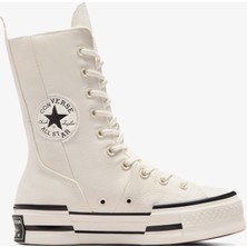 Converse Chuck 70 Plus Unisex Krem Platform Sneaker