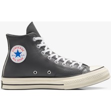 Converse Chuck 70 Unisex Gri Deri Sneaker