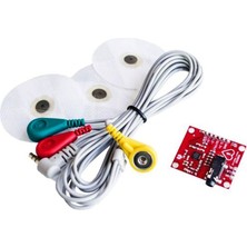 AD8232 Kalp Atışı Ecg Izleme Sensör Modülü Seti