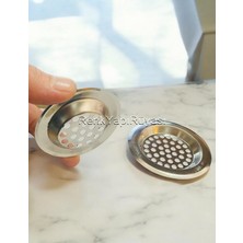 Renk Yapı Rüyası 2 ' Li Paslanmaz Çelik Mutfak Lavabo Süzgeci, Tıkanmayı Önleyici Drenej Tıpası, 7,5  cm ve 6  cm
