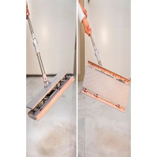 Sihirli Mop Lüx Kıskaçlı Sıkıştırmalı Mop Islak Mendil ve Tüm Bezler İle Uyumlu Büyük Boy 32 cm