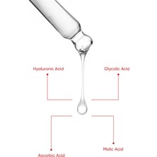 Canlandırıcı ve Cilt Tonu Eşitleyicı Yüz Peeling Serum 30 ml (Aha 10% + Bha 2%)
