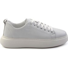 Bambi Beyaz Leather Erkek Sneaker E01759700003