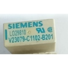 6V Tek Bobinli Çift Kontak Kilitli Röle V23079-C1102-B201