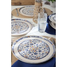 Keramika Sapphire Nordic Servis Tabağı 28 cm 6 Adet 22743