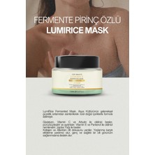 Lien Beaute Lumirice Fermente Pirinç Özlü Maske , Aydınlatıcı, Renk Eşitleyici Maske
