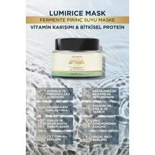 Lien Beaute Lumirice Fermente Pirinç Özlü Maske , Aydınlatıcı, Renk Eşitleyici Maske