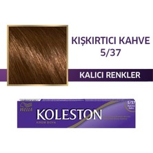 Wella Koleston Koleston Single Tüp Saç Boyası 5/37 Kışkırtıcı Kahve
