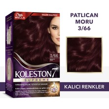 Wella Koleston Koleston Supreme Kit Saç Boyası 3/66 Patlıcan Moru