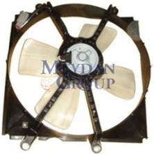 Parçaanında -Toyota Avensıs- 01/02; Radyatör Fan Davlumbazı Komple Plastik (4 Kanat) 16711-74440