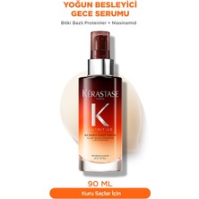 Kerastase Nutritive 90 ml Yoğun Besleyici Gece Serumu Sürdürülebilir Malzeme Kuru Saçlar İçin