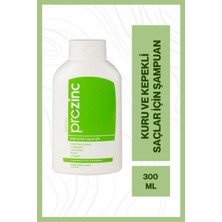 Prozinc Besleyici Kuru Kepekli Saçlar İçin Şampuan 300 Ml Sürdürülebilir Malzeme Özelliğiyle