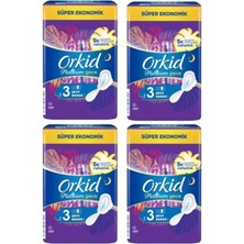 Orkid Platinum Gece 3 Boy 16 Lı ( Toplam 4 Paket 64 Adet )
